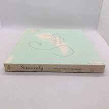 513【CD】入手困難 竹内まりや(楽曲カバー集)『Sincerely… Mariya Takeuchi Songbook』ロバータフラック 他 DISK1枚 全12曲 レンタル落ち_画像3