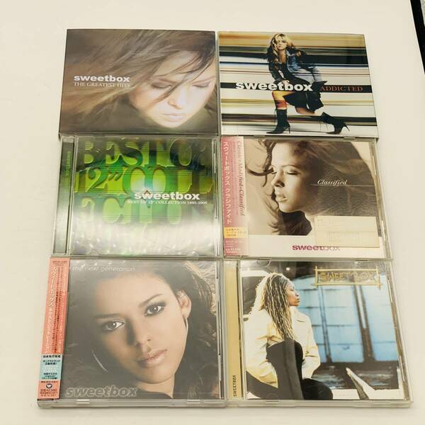 513 【CD】洋楽6枚 スウィートボックス SWEETBOX まとめて売り セット the next generation/BEST/Classified/ADDICTED　他