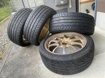 破格スタート　RAYS レイズ　CE28 17インチ　17×7.5J ＋50 PCD100 ゴールド　鍛造　軽量　ホイール　5H 5穴　CE28N 215/45R17_画像9