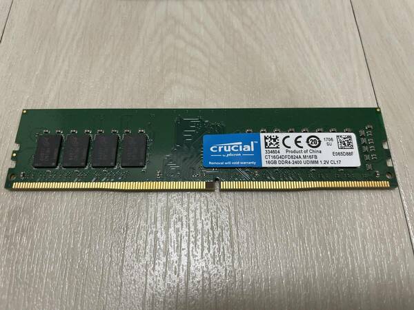 Crucial DDR4-2400 16GB×2　32GB