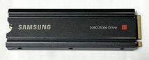 【使用0時間】SAMSUNG 980 PRO ヒートシンク付き 2TB PS5対応 動作確認のみ NVMe m.2 SSD _画像3