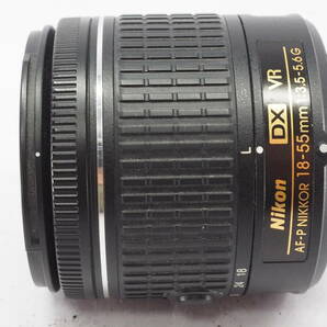 ★特上品★ ニコン NIKON AF-P NIKKOR 18-55ｍｍ Ｆ3.5-5.6 Ｇ VR ★前後キャップ付き ＃A363の画像2