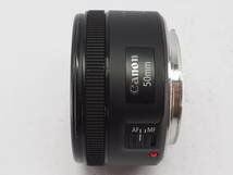 ★超極上★ キヤノン CANON EF 50ｍｍ Ｆ1.8 STM ★完動品 ★前後キャップ付き ＃A365_画像2