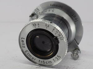 * Special on goods * Leica Leica Elmar 5cm 50mm F3.5 L mount * working properly goods #A394