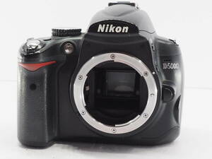 ★バッテリー欠品★動作未確認★ ニコン NIKON D5000 ボディ ジャンク ＃A411