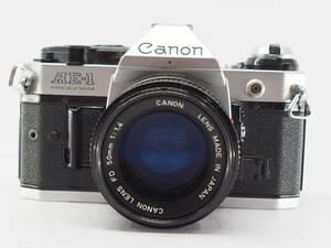 ★訳あり品★ キヤノン CANON AE-1 PROGRAM ボディ ＋ NEW FD 50ｍｍ Ｆ1.4 ＃Ａ478