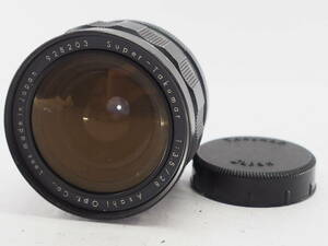 ★初期型★実用美品★ ペンタックス Super Takumar 28ｍｍ Ｆ3.5 Asahi Opt M42 ＃A541