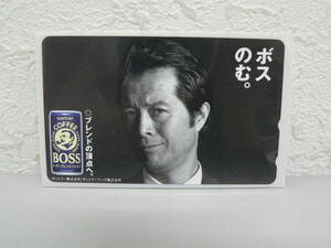 #3843　テレカ　50度数　矢沢永吉　BOSS　未使用