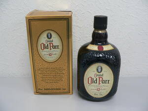 #3918　GRAND Old Parr EXTRA RICH 12年　オールドパー　1000ml 40%　箱付　未開栓