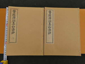 医経溯洄集和語鈔　岡本一抱子　盛文堂　昭和５７年　影印本　全２冊　漢方