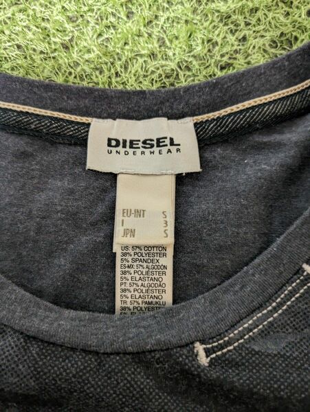 DIESEL ディーゼル 長袖Tシャツ 長袖 ロンT カットソー DIESEL Ｓサイズ（日本Ｍサイズ相当）