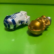 スターウォーズ STARWARS ソフビ パペットマスコット 指人形 ■ R2-D2、C-3PO 【定形外送料120円】ゆび人形 エンスカイ_画像8