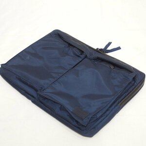 HEAD PORTER◆ヘッドポーター マスターネイビー MASTER NAVY 13inch PCケース（ネイビー）◆USED