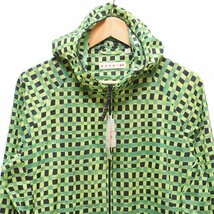 UNIQLO×MARNI◆ユニクロ マルニ L コラボ ポケッタブルパーカ（ダークグリーン）サイズM（海外購入）限定品・タグ付◆未使用保管品_画像2