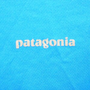 Patagonia◆パタゴニア 長袖Tシャツ（ブルー）サイズS（日本サイズM相当）◆USEDの画像4
