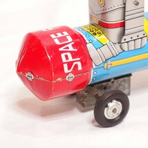 米屋◆ヨネヤ製 ブリキ Friction Space Rocket 1950年代 元箱付 完品 希少品◆ビンテージ品_画像3