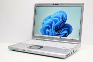 ノートパソコン Windows11 中古 Panasonic レッツノート CF-SV8 第8世代 Core i5 SSD256GB メモリ8GB Windows10 カメラ