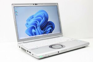 ノートパソコン Windows11 中古 Panasonic レッツノート CF-SV8 第8世代 Core i5 SSD256GB メモリ8GB Windows10 カメラ 12.1インチ