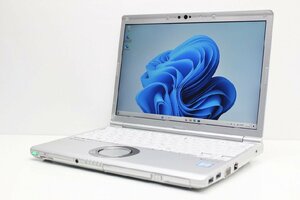 ノートパソコン Windows11 中古 Panasonic レッツノート CF-SV7 DVDマルチ 第8世代 Core i5 SSD256GB メモリ8GB Windows10 カメラ