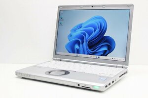 1円スタート ノートパソコン Windows11 Panasonic レッツノート CF-SZ6 第7世代 Core i5 SSD256GB メモリ8GB 12.1 Windows10 カメラ