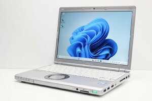 1円スタート ノートパソコン Windows11 Panasonic レッツノート CF-SZ6 第7世代 Core i5 SSD256GB メモリ8GB 12.1 Windows10 カメラ