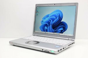 1円スタート ノートパソコン Windows11 Panasonic レッツノート CF-SZ6 第7世代 Core i5 SSD256GB メモリ8GB 12.1 Windows10 カメラ