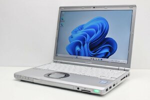 1円スタート ノートパソコン Windows11 Panasonic レッツノート CF-SZ6 第7世代 Core i5 SSD256GB メモリ8GB 12.1 Windows10 カメラ