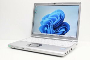 1円スタート ノートパソコン Windows11 Panasonic レッツノート CF-SV7 メモリ8GB 第8世代 Core i5 SSD256GB Windows10 12.1 カメラ