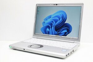 1円スタート ノートパソコン Windows11 Panasonic レッツノート CF-SV8 第8世代 Core i5 SSD256GB メモリ8GB Windows10 カメラ