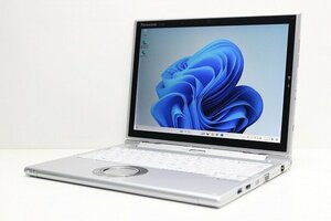 1円スタート ノートパソコン Windows11 2in1PC 第7世代 Core i5 Panasonic レッツノート CF-XZ6 Windows10 SSD256GB メモリ8GB タッチ