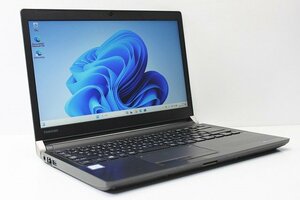 1円スタート ノートパソコン Windows11 第7世代 Core i5 東芝 dynabook R73 メモリ8GB SSD256GB Windows10 カメラ 軽量 コンパクト