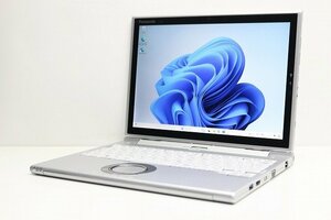 1円スタート ノートパソコン Windows11 2in1PC 第7世代 Core i5 Panasonic レッツノート CF-XZ6 Windows10 SSD256GB メモリ8GB タッチ