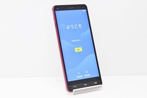 au 京セラ BASIO4 KYV47-u SIMフリー Android スマートフォン 残債なし 32GB ピンク