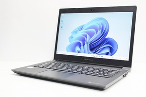 ノートパソコン Windows11 中古 ハイスペック 東芝 Dynabook S73 第10世代 Core i7 メモリ16GB SSD256GB カメラ 13.3インチ