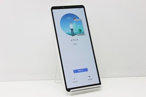 au SONY Xperia 10 III SOG04 SIMロック解除済み SIMフリー Android スマートフォン 残債なし 128GB ホワイト