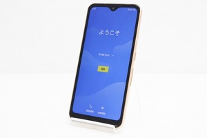 au Fujitsu arrows We FCG01 SIMフリー Android スマートフォン 残債なし 64GB ゴールド