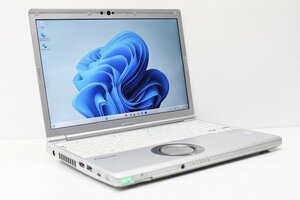 1円スタート ノートパソコン Windows11 Panasonic レッツノート CF-SV7 メモリ8GB 第8世代 Core i5 SSD256GB Windows10 12.1 カメラ