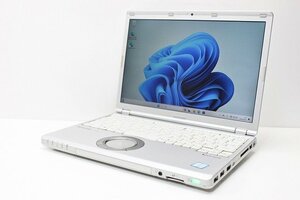 1円スタート ノートパソコン Windows11 Panasonic レッツノート CF-SZ6 第7世代 Core i5 SSD256GB メモリ8GB 12.1 Windows10 カメラ