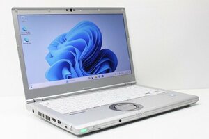 1円スタート ノートパソコン Windows11 Panasonic レッツノート CF-LV7 第8世代 Core i5 SSD256GB メモリ8GB Windows10 14インチ カメラ