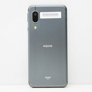 1円スタート au SHARP AQUOS sense3 basic SHV48 SIMロック解除済み SIMフリー Android スマートフォン 残債なし 32GB グレーの画像7