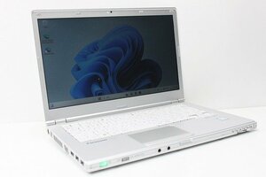 1円スタート ノートパソコン Windows11 Panasonic レッツノート CF-LX6 第7世代 Core i5 SSD256GB メモリ8GB Windows10 14インチ カメラ