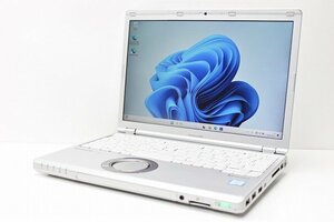 1円スタート ノートパソコン Windows11 Panasonic レッツノート CF-SZ6 第7世代 Core i5 SSD256GB メモリ8GB 12.1 Windows10 カメラ