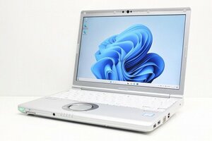 1円スタート ノートパソコン Windows11 Panasonic レッツノート CF-SV7 メモリ8GB 第8世代 Core i5 SSD256GB Windows10 12.1 カメラ