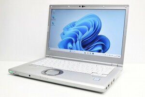 1円スタート ノートパソコン Windows11 Panasonic レッツノート CF-LV8 第8世代 Core i5 メモリ8GB SSD256GB Windows10 14インチ カメラ