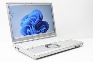 1円スタート ノートパソコン Windows11 Panasonic レッツノート CF-SZ6 第7世代 Core i5 SSD256GB メモリ8GB 12.1 Windows10 カメラ