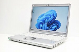 1円スタート ノートパソコン Windows11 ハイスペック Panasonic レッツノート CF-SV7 第8世代 Core i7 メモリ16GB SSD512GB DVDマルチ