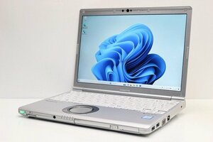 1円スタート ノートパソコン Windows11 Panasonic レッツノート CF-SV7 DVDマルチ 第8世代 Core i5 SSD256GB メモリ8GB Windows10 カメラ