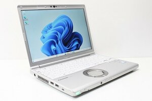 1円スタート ノートパソコン Windows11 Panasonic レッツノート CF-SV8 第8世代 Core i5 SSD256GB メモリ8GB Windows10 カメラ