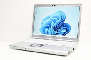 1円スタート ノートパソコン Windows11 Panasonic レッツノート CF-SV7 メモリ8GB 第8世代 Core i5 SSD256GB Windows10 12.1 カメラ