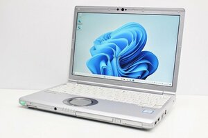 1円スタート ノートパソコン Windows11 Panasonic レッツノート CF-SV7 DVDマルチ 第8世代 Core i5 SSD256GB メモリ8GB Windows10 カメラ